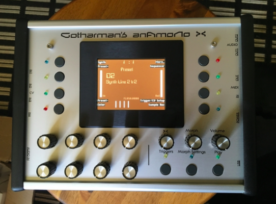 Gotharman Anomono X with 2 filters and 4 cv inputs