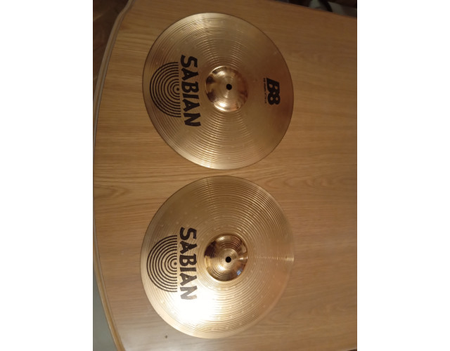 Hi Hats Sabían B8 16 pulgasas