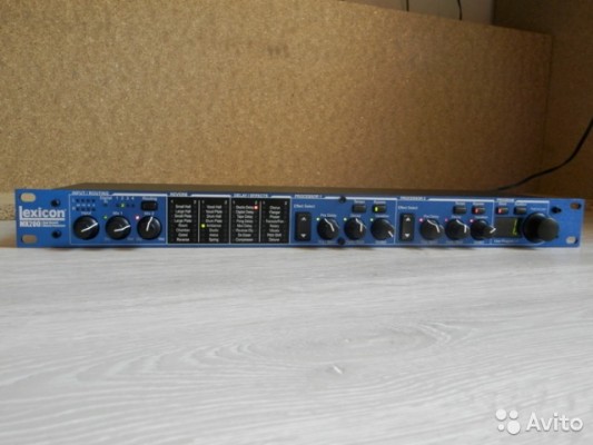LEXICON MX200 DUAL REVERB/MULTIEFFECTS