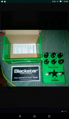 Blackstar LT Dual Distortion pedal.