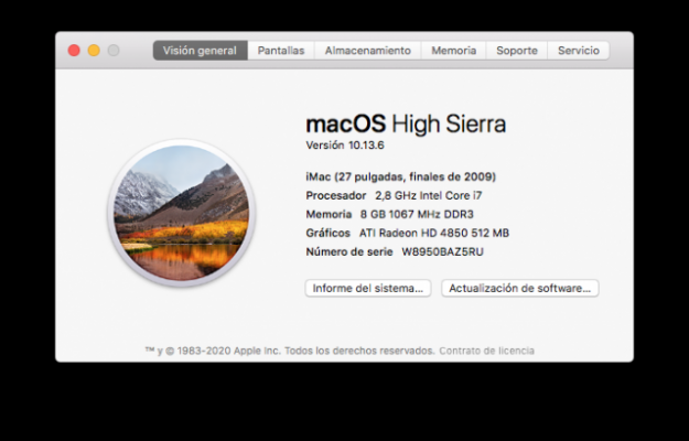 iMac 27" intel i7 "2,8GHz 1Tb