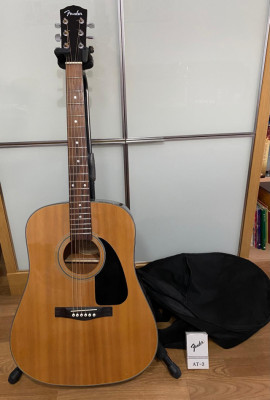 Guitarra Fender acústica DG3+Afinador