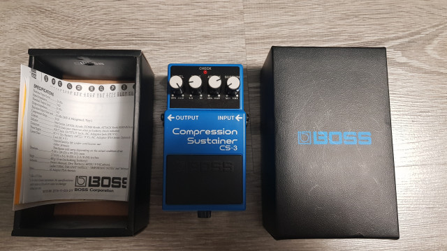 Pedal Boss CS-3 compression sustainer