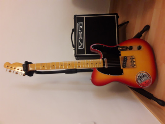 Guitarra Telecaster alta calidad+ Amplificador+ Pedal.Reverb