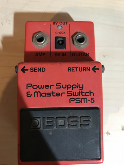 Pedal Boss Power Supply PSM-5
