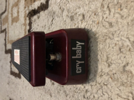 Pedal wah dunlop red sparkle