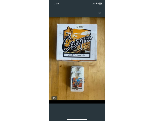 Pedal EHX Canyon