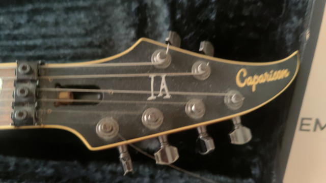Caparison IA Apple horn negro carbon