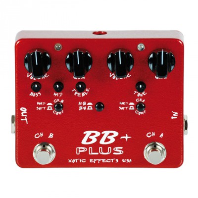 XOTIC BB PLUS - OVERDRIVE & DISTORTION