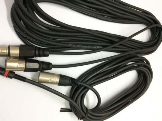Lote-cables-XLR-RCA-XLR-XLR