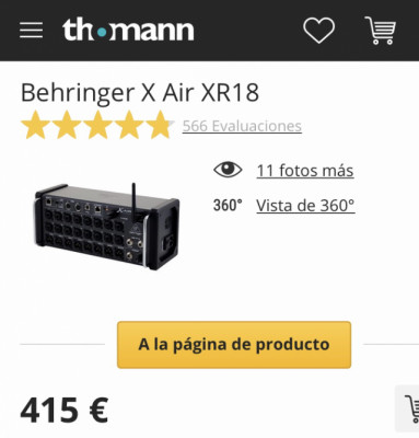 Behinger XR18