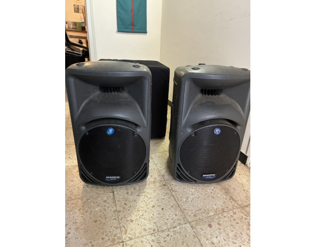 Equipo 2 PA Mackie Srm 450 y Sub Srm 1850