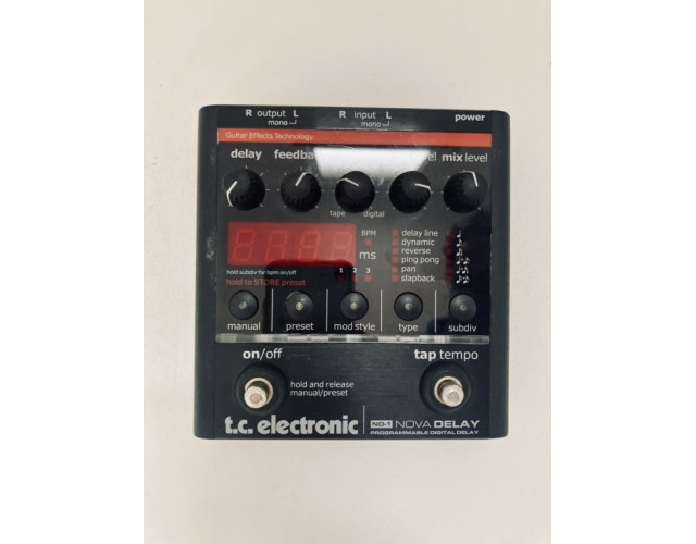 Pedal TC Electronic ND-1 Nova Delay