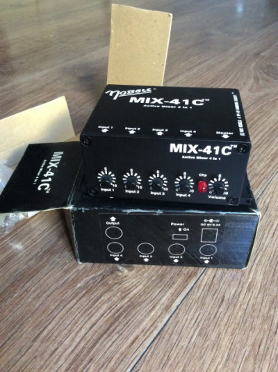 Nobels MIX-41C Mini Mixer 4 canales