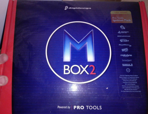 Digidesign Mbox2 Pro Tools Ignition Pack: Interfaz Grabación Digital nuevo