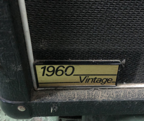 Pantalla Marshall 4x12 1960 con Celestion Vintage 30