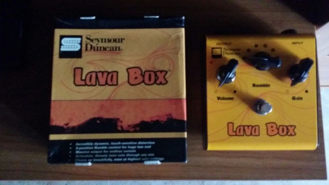 Seymour Duncan lava box, gastos de envio.