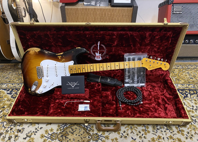 Fender Stratocaster Custom Shop Relic 1954 60th Anniversary 2014 (VIDEOS)