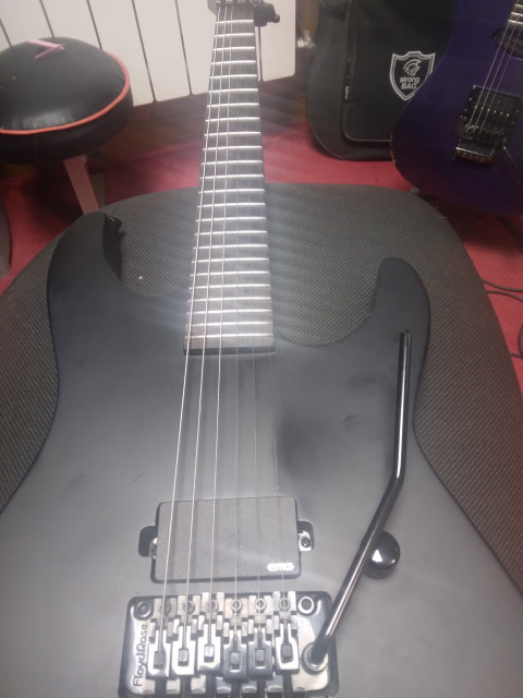 Esp ltd M-black metal satin