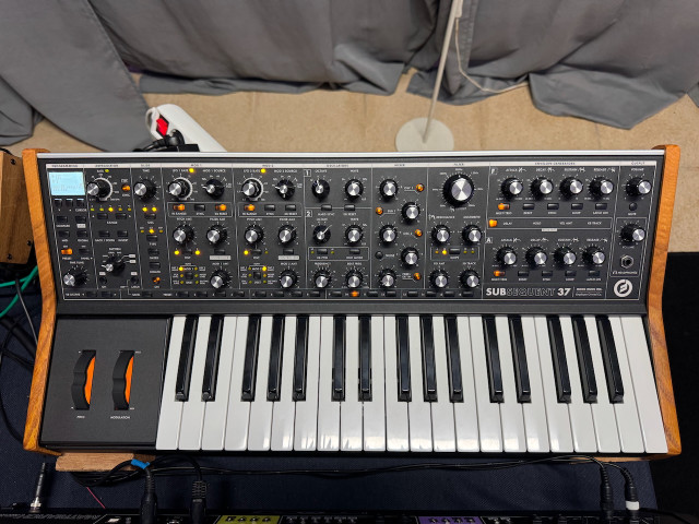 Moog subsequent 37 en garantia.