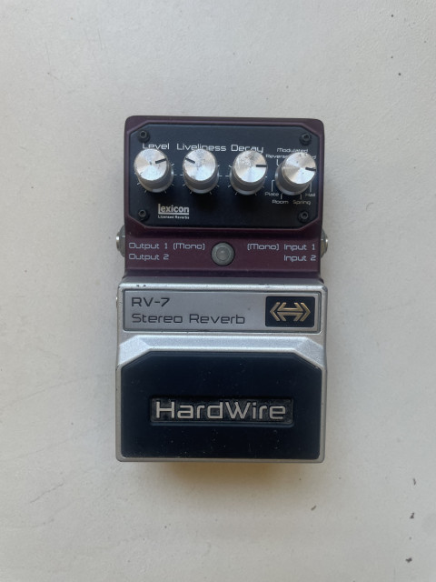 Digitech Hardwire RV-7 Stereo Reverb