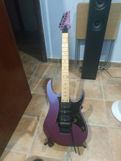 ibanez rg 550 made in japan purple neon