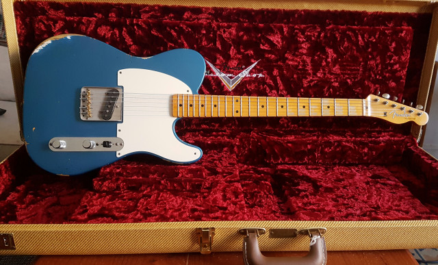 Fender Custom Shop '59 Esquire Lake Placid Blue