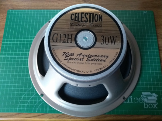 Dos Celestion G12H-30 70th Anniversary