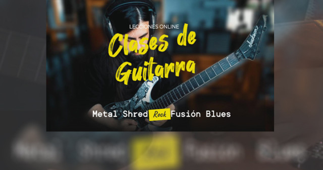 Clases de Guitarra METAL - ROCK - SHRED - FUSION