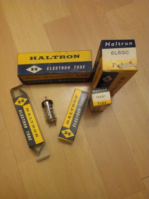 Válvulas HALTRON 6l6 y 12ax7