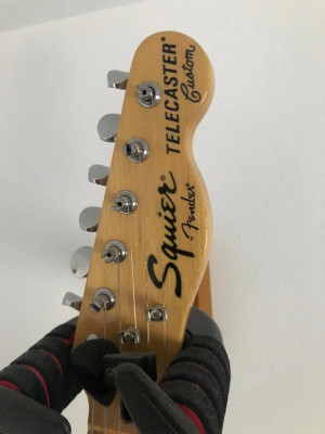 Guitarra Eléctrica Fender Squier CV 70s Tele CSTM MN BK