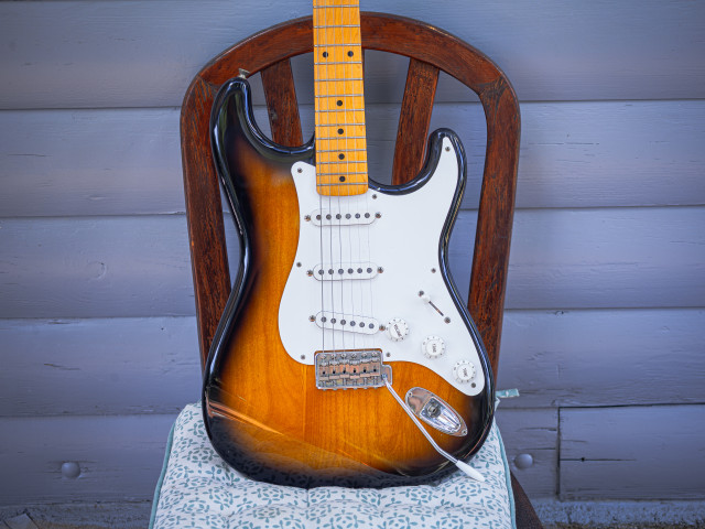 Fender ’57 Stratocaster Reissue – Crafted in Japan (2006–2008, FujiGen) Vendo-Cambio