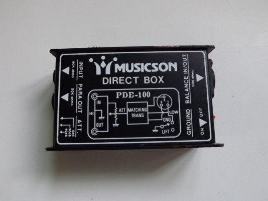MUSICSON PDE-100 pasiva (envio incluido)