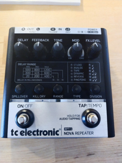 TC Electronic RPT-1 Nova Repeater Stereo Delay