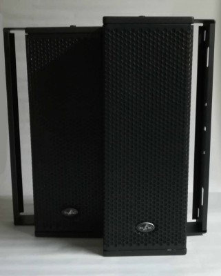 2 Altavoces DAS Artec 26 y soportes pared