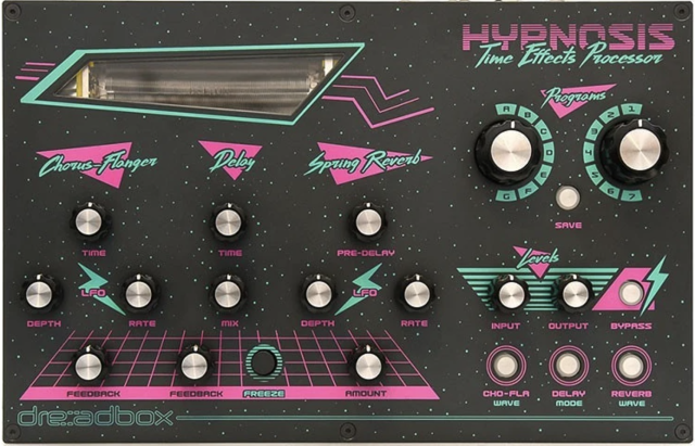 dreadbox hypnosis [Vintage chorus, flanger / phaser y spring reverb]