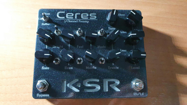 Previo KSR Ceres 3-canales (Ares, Artemis, Colossus) preamp made in USA