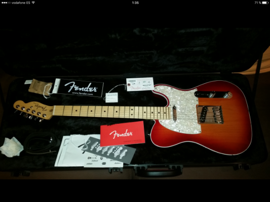 Telecaster American Deluxe MN ACB