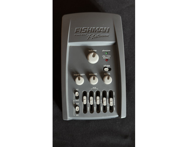 Fishman Pro-EQ Platinum Instrument Preamp/EQ/D.I.