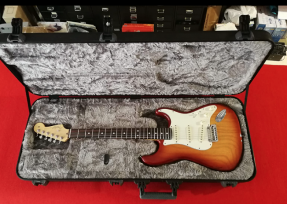 Fender American Pro Strat Rw Ssb 2018 - Sunburst