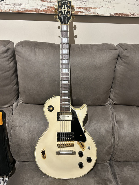 o cambio Orville by gibson les paul custom 88