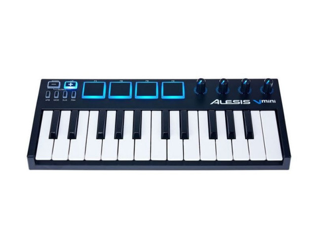 Teclado Controlador Midi Alesis V Mini