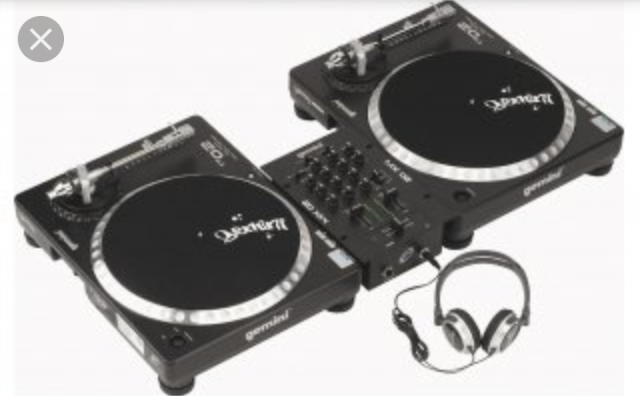 Pack DJ Principiantes (Giradiscos Gemini TT02 + Mixer MX02 (todo inlcuído))