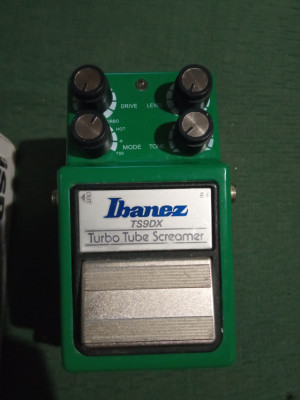 Ibanez Tubescreamer TS9DX + Marshall GV-2 + Zoom G1