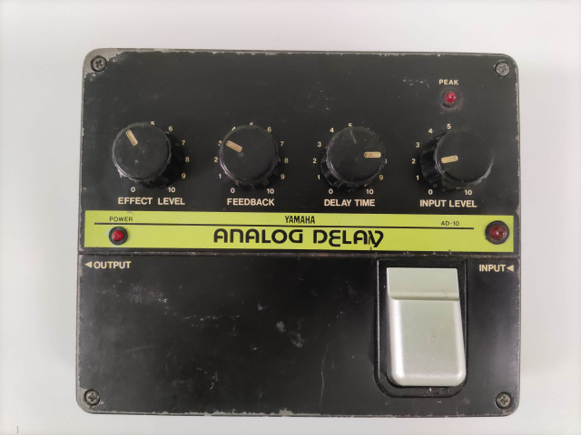 (No suena)pedal delay yamaha ad-10 vintage 1980s