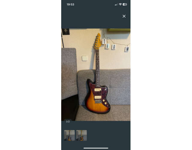 Guitarra J&D tipo Jaguar/Jazzmaster