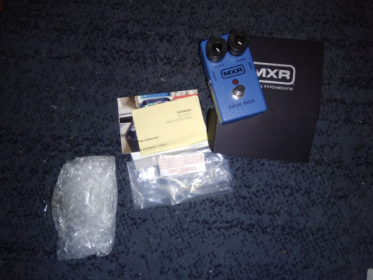Mxr Blue box, pedalboard