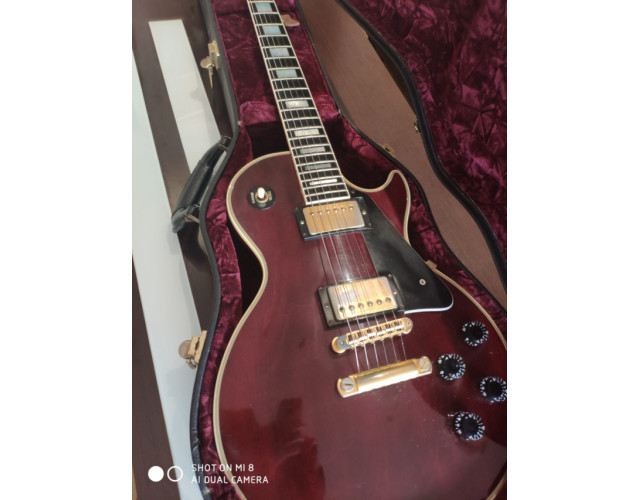 Gibson Les Paul custom 1991 Red wine original
