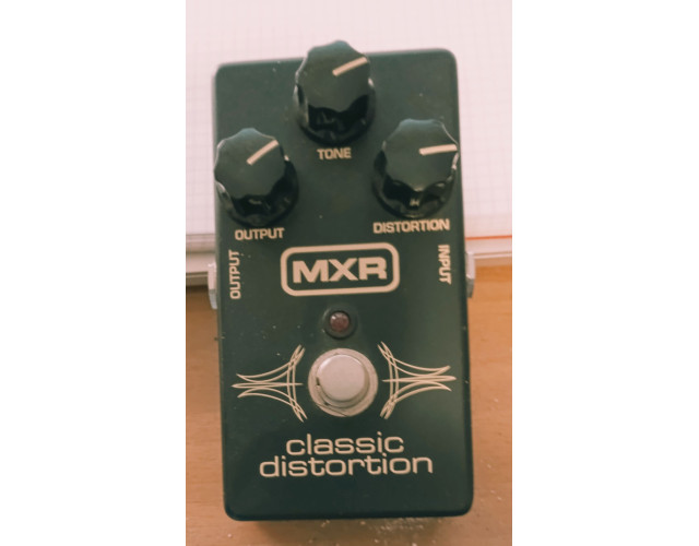 Pedal MXR CLASSIC DISTORSION
