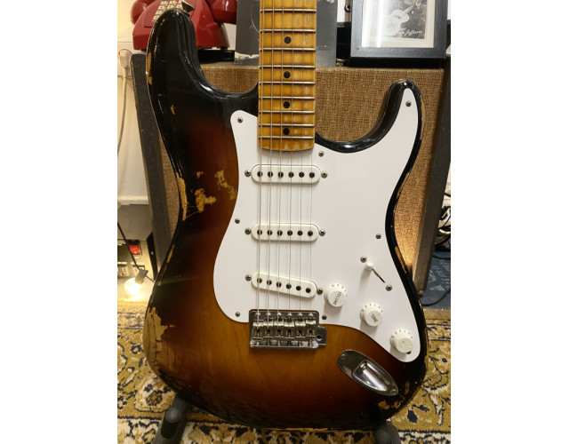 Fender Stratocaster Custom Shop Relic 1954 60th Anniversary 2014 (VIDEOS)